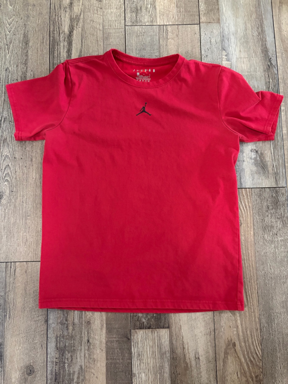 Red Boys Jordan shirt